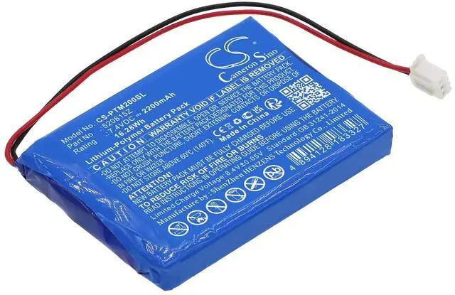 Main image of Cameron Sino Battery for Pentair IntelliTouch(R) Control System, MobileTouch(R) II Wireless Con, Mobiltouch 2 PN:Pentair 520815Z 2200mAh / 16.28Wh
