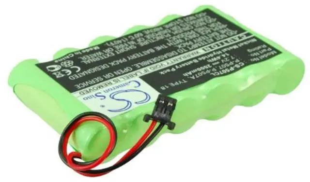 Alt view image 3 of 5 - Cameron Sino Battery for Panasonic KX-TG2000, KX-TG2000B, KX-TG2000B Backup, KX-TG4000, KX-TG4000 Base Units, KX-TG4000B, KX-TG4000B Backup PN: P-P507, P-P507A, P-P507A/BA1, PQP50AA61, TYPE 18 2000mAh