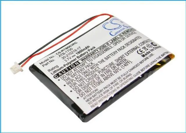 Main image of Cameron Sino Battery for RTI T3V, T3-V, T3-V+ PN:RTI 30-210218-17, ATB-1700 1800mAh / 6.66Wh