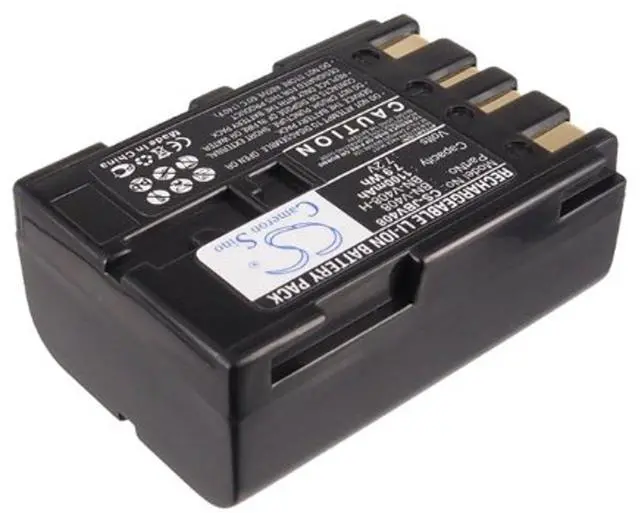 Alt view image 2 of 5 - Cameron Sino Battery for JVC CU-VH1, CU-VH1US, GR-33, GR-4000US, GR-D20, GR-D200, GR-D2000, GY-DV301, GY-DV301E, GY-HD100, JY-HD10, JY-HD10US, JY-VS200U 1100mAh