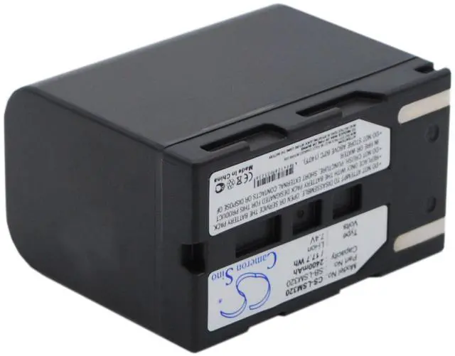 Alt view image 3 of 5 - Cameron Sino Battery for Samsung SC-D263, VP-DC165WB, VP-DC165Wi, VP-DC171, VP-DC171W, VP-DC173, VP-DC175WB, VP-DC563i, VP-DC565WBi, VP-DC565Wi, VP-DC575WB, VP-DC575WB/XEU PN: SB-LSM320 2400mAh