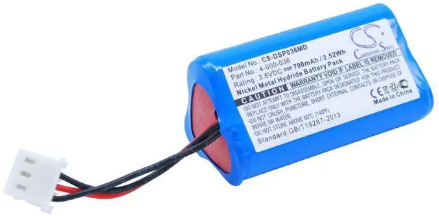 Alt view image 2 of 5 - Cameron Sino Battery for Portable Pipet-Aid PK, Portable Pipet-Aid XL, Portable Pipet-Aid XP2 PN: 4-000-036 700mAh / 2.52Wh