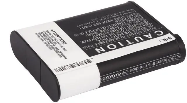 Alt view image 3 of 5 - Cameron Sino Battery for Nikon Coolpix P600, Coolpix P610, Coolpix P610s, Coolpix P900, Coolpix P900s, Coolpix S810c PN:Nikon EN-EL23 1700mAh / 6.46Wh