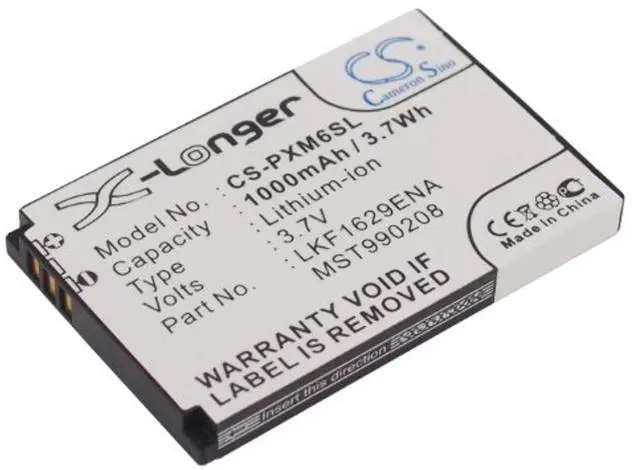 Main image of Cameron Sino Battery for Nexus 25, Nexus 25 YP-X5X, Nexus 50, Nexus 50 YP-X5ZX, YP-X5X, YP-X5Z PN: 990208, LKF1629ENA, MST990208, XM-9200-0000 1000mAh/3.74Wh