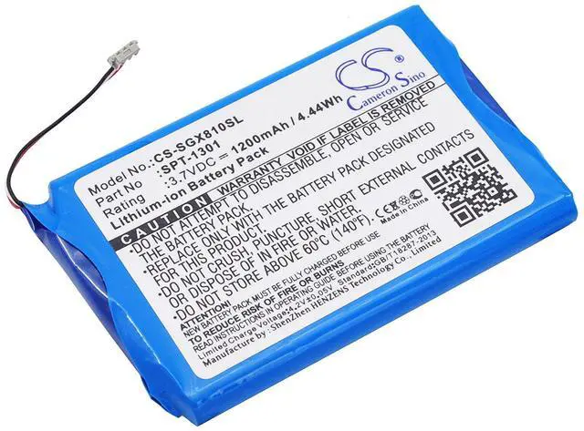 Main image of Cameron Sino Battery for SkyGolf SkyCaddie Touch, X8F-SCTouch PN:SkyGolf SPT-1301 1200mAh / 4.44Wh