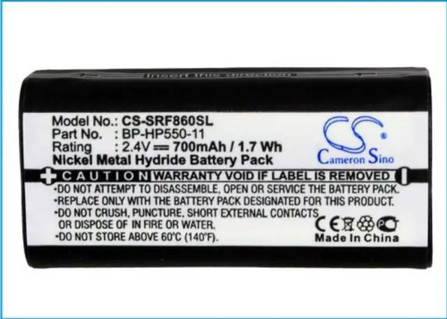Alt view image 5 of 5 - Cameron Sino Battery for Sony MDR-IF245RK, MDR-RF4000, MDR-RF4000K, MDR-RF810, MDR-RF810RK, MDR-RF840, MDR-RF840RK, MDR-RF850, MDR-RF850RK