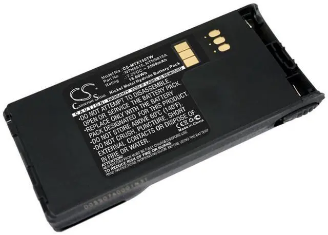 Alt view image 4 of 5 - Cameron Sino Battery for Motorola MT1500, NT1500, PR1500, Radius P25, XTS 1000, XTS 1500, XTS 2000, XTS 2500 Battery, XTS1500, XTS2500 2500mAh