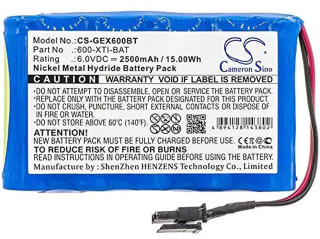 Alt view image 3 of 4 - Cameron Sino Battery for Simon Xti Alarm Panel PN:Simon 2500mAh / 15.00Wh