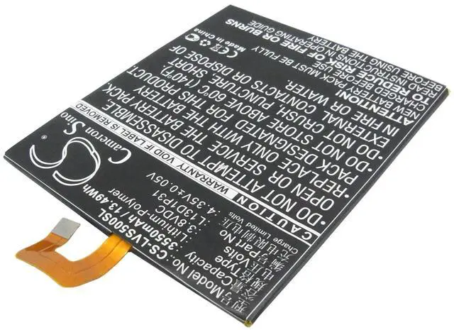 Alt view image 2 of 5 - Cameron Sino Battery for A3500, A3500FL 7", A7-50 3G, IdeaPad S5000, IdeaTab 2 A7-30, TAB 2 A7-20, Tab A7-50 PN: L13D1P31 3550mAh / 13.49Wh