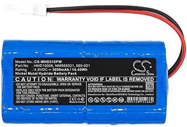 Alt view image 3 of 5 - Cameron Sino Battery for Mosquito Magnet Defender, Executive, Executive Magnet Traps M, H-SC3000X4, Independence, Liberty, Liberty Plus, MM3100, MM3300, MM3400 3000mAh