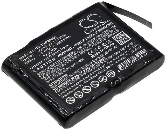 Main image of Cameron Sino Battery for Trimble PG200, R1 PN:Trimble 0003020, 99119-00 3600mAh / 13.32Wh