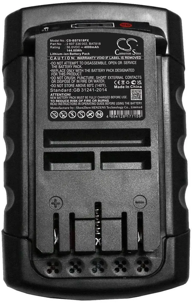 Main image of Cameron Sino Battery for Bosch 11536C, 11536C-1, 11536C-2, 11536VSR, 1651, 1651B, 1651K, 1671, 1671B, 1671K, 18636, 18636-01, 18636-02, 18636-03, 18636B, 38636, 38636-01, 38636B 4000mAh