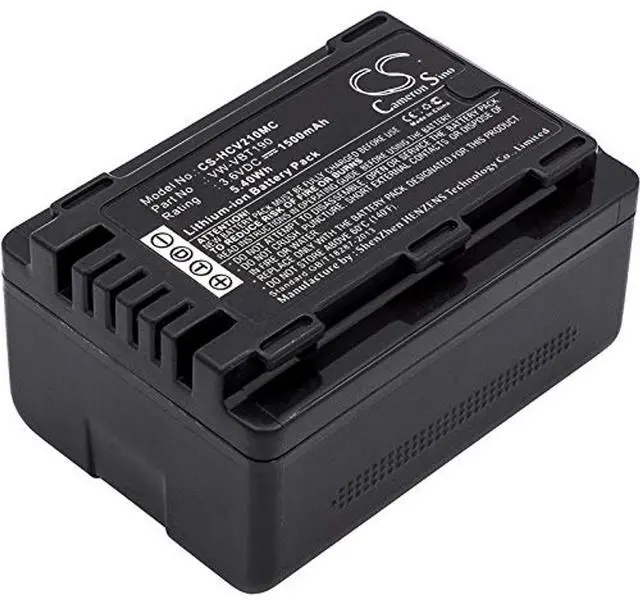Alt view image 3 of 3 - Cameron Sino Battery for HC-250EB, HC-550EB, HC-727EB, HC-750EB, HC-770EB, HC-989, HC-V110, HC-V770, HC-VX870, HC-W570, HC-W580, HC-W850EB, VXF-999 1500mAh