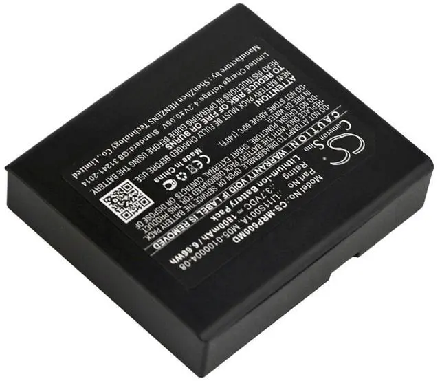 Alt view image 2 of 5 - Cameron Sino 1800mAh Battery for Mindray DPM2,Oxymetre Pouls PM60,PM60,PM60 pulse oximeter,pulse oximeter PM60; P/N:022-000008-00,LI11S001A,M05-0100004-08