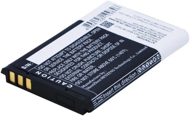 Alt view image 3 of 5 - Cameron Sino Battery for Avantree SP850;Avus C12, C22, V2, S62, Piano, Verdit; Caseroxx1100; Denver GSP-120, GSP-131, GSP-110 1200mAh / 4.44Wh