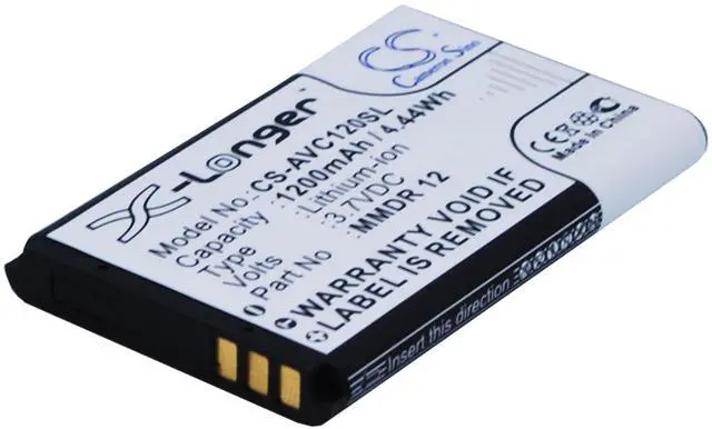 Main image of Cameron Sino Battery for Avantree SP850;Avus C12, C22, V2, S62, Piano, Verdit; Caseroxx1100; Denver GSP-120, GSP-131, GSP-110 1200mAh / 4.44Wh