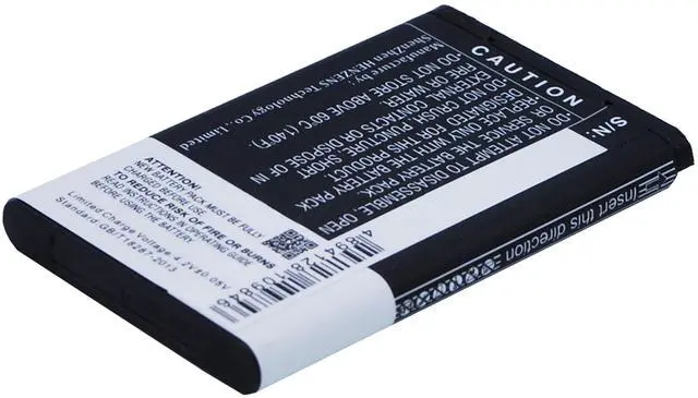 Alt view image 4 of 5 - Cameron Sino Battery for Avantree SP850;Avus C12, C22, V2, S62, Piano, Verdit; Caseroxx1100; Denver GSP-120, GSP-131, GSP-110 1200mAh / 4.44Wh