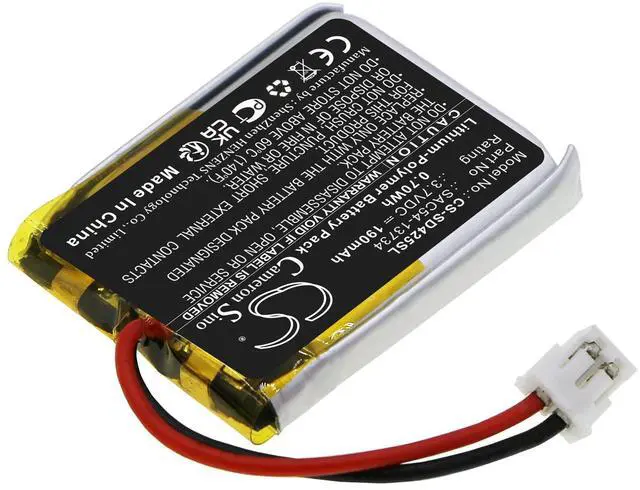 Alt view image 2 of 5 - Cameron Sino Battery for FieldTrainer 425, FieldTrainer 425S, FieldTrainer SD-425 Transmitte, FieldTrainer SD-425PINK Transm, WetlandHunter SD-425Camo Trans PN: SAC54-13734 190mAh / 0.70Wh