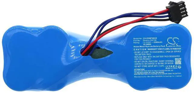 Main image of Cameron Sino Battery for Ecovacs Deebot DC78, Deebot DN78, Deebot DS620, Deebot DW700, Deebot DW700-WR, Deebot DW701 PN:Ecovacs H-SC3000P 2500mAh / 30.00Wh