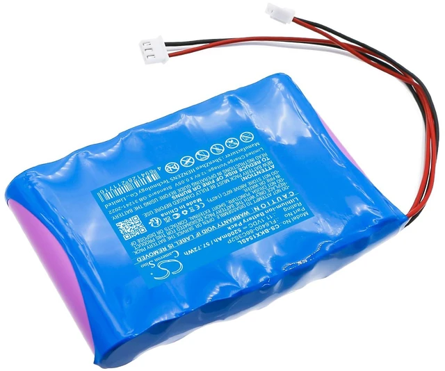 Alt view image 2 of 5 - Cameron Sino Battery for Brookstone 154544, Big Blue Party, Big Blue Party X PN:Brookstone FL6400-86C3S2P 5200mAh / 57.72Wh