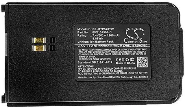 Alt view image 5 of 6 - Cameron Sino Battery for Clarigo SMP-508, Clarigo SMP-528, SMP-508, SMP-528 PN: 60Q137301-C 1200mAh / 8.88Wh