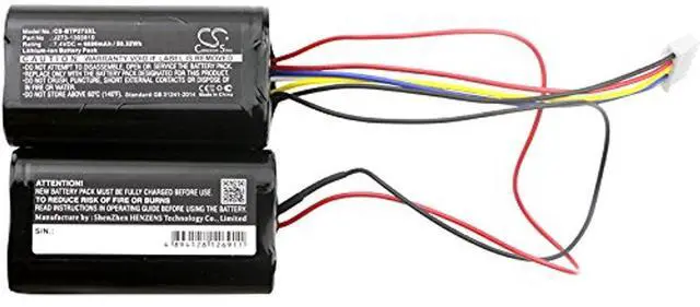 Alt view image 3 of 3 - Cameron Sino Battery for Beats J273, Pill XL PN:Beats J273/ICR18650NH, J273-1303010 6800mAh / 50.32Wh