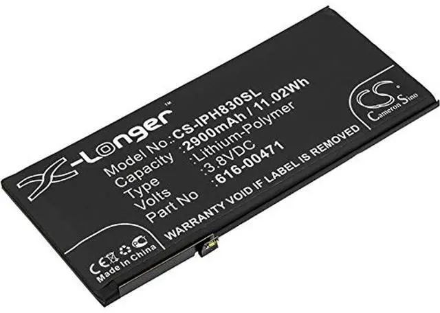Alt view image 3 of 4 - Cameron Sino Battery for A1984, A2105, A2106, A2108, iPhone 11.8, iPhone XR PN: 616-00468, 616-00471 2900mAh / 11.02Wh