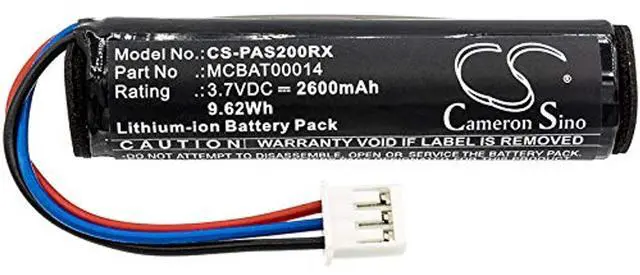 Alt view image 3 of 5 - Cameron Sino Battery for Parrot Bebop 2 Skycontroller 2 P2, SkyController 2 HD Power Editi PN:Parrot MCBAT00014 2600mAh / 9.62Wh
