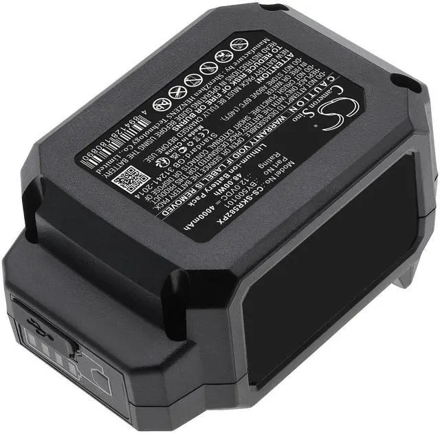 Alt view image 2 of 5 - Cameron Sino Battery for Skil 12V 5-1/2'' Circular Saw, 12V Mechanical Light Bare, AG290202, CB74290, CB743001, CB743701, CR541802, CS4562B-10, DL527502 4000mAh