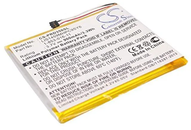 Main image of Cameron Sino Battery for Sony PRS-350, PRS-350SC, PRS-650, PRS-650BC, PRS-650RC PN:Sony 1-853-016-11, LIS1459MHPC9SY6) 900mAh