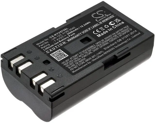 Alt view image 3 of 4 - Cameron Sino Battery for Keysight U5752A, U5855, U5855A PN:Keysight 5190-3540, UR-123 2600mAh / 19.24Wh