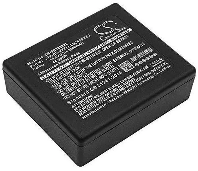 Main image of Cameron Sino Battery for P touch P 950 NW RuggedJet RJ , PA-BB-001, PA-BB-002, PT-D800W, RJ4040, RJ-4040, RuggedJet RJ4030-K, TD-2130N, TD-2130NSA 3400mAh