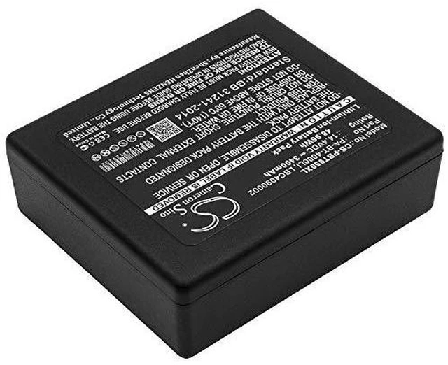 Alt view image 2 of 5 - Cameron Sino Battery for P touch P 950 NW RuggedJet RJ , PA-BB-001, PA-BB-002, PT-D800W, RJ4040, RJ-4040, RuggedJet RJ4030-K, TD-2130N, TD-2130NSA 3400mAh