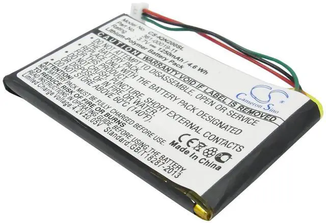 Alt view image 5 of 6 - Cameron Sino Battery for Garmin Nuvi 200W, Nuvi 205T, Nuvi 205WT, Nuvi 250, Nuvi 252W, Nuvi 255T, Nuvi 255WT, Nuvi 260WT, Nuvi 270 1250mAh