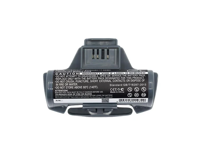 Alt view image 5 of 5 - 2000mAh / 7.40Wh Replacement Battery for 1.633-319.0, 1.633-440.0, 1.633-441.0, 1.633-563.0, WV 5 Plus, WV 5 Window Vac, WV5, WV50, WV55, WV60, WV7, WV70, WV70 Plus