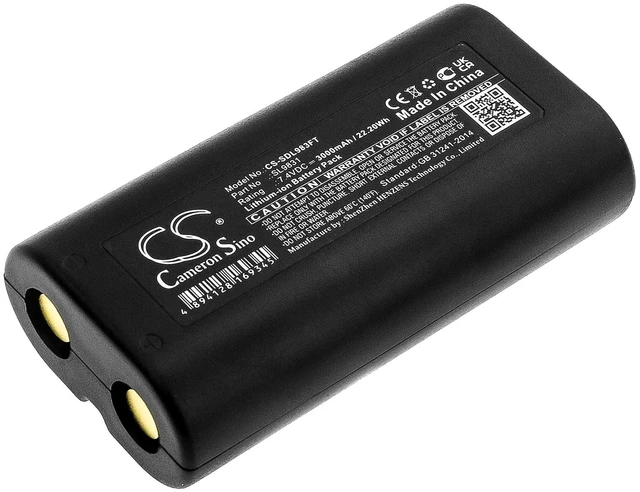 Main image of 3000mAh / 22.20Wh Replace Battery for Sea Dragon 1200, Sea Dragon 1500, Sea Dragon 2000, Sea Dragon 2500, Sea Dragon 3000, Sea Dragon Fluoro-Dual Beam, SL983, SL984 PN: SL9831