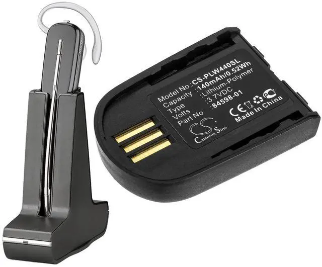 Main image of Cameron Sino Battery for Plantronics Savi 440 Savi 740 WH500A Savi Savi WH500 Savi W440 Savi W440-M Savi W740 Savi W740-M Savi W745 86507-01, Microsoft Lync 2010