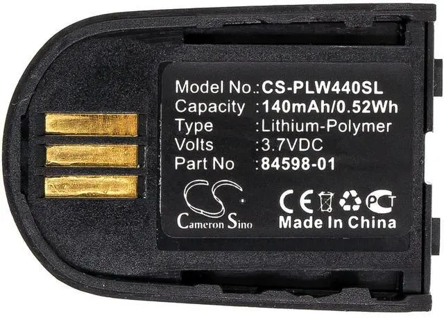 Alt view image 2 of 6 - Cameron Sino Battery for Plantronics Savi 440 Savi 740 WH500A Savi Savi WH500 Savi W440 Savi W440-M Savi W740 Savi W740-M Savi W745 86507-01, Microsoft Lync 2010
