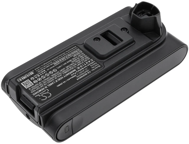 Alt view image 2 of 5 - CS Replacement Battery for Shark IZ500,IZ531H,IZ540H,IZ541H,IZ562H,IZ562HC,IZ563H,UZ565H PN:XBATR625SL,XBATR 2000mAh / 43.2Wh
