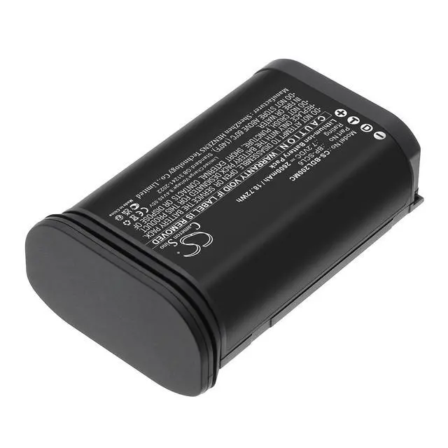 Alt view image 2 of 5 - CS Replacement Battery for Leica Q2,Q3,SL2,SL2S PN:19 531,BP-SCL6 2600mAh / 18.72Wh