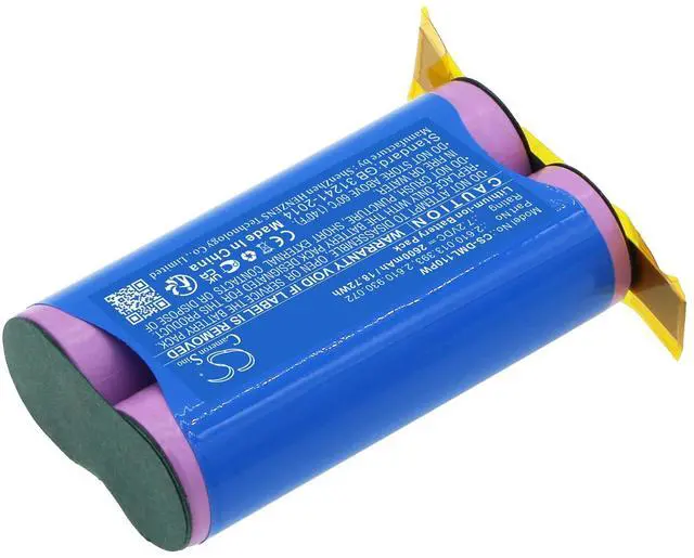 Alt view image 2 of 3 - CS Replacement Battery for Dremel 1100LI,Driver 1120,1100-25,Stylus 1100,1120 PN:2.610.013.393,2.610.930.07 2600mAh / 18.72Wh