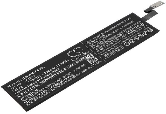 Main image of CS Replacement Battery for Apple Magic Keyboard, Magic Trackpad 2 Keyboard control, MLA22B/A, PN:210000004542 690mAh / 2.59Wh