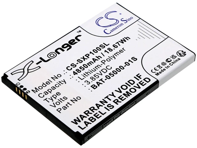 Main image of CS Replacement Battery for Sonim XP10,XP9900 PN:BAT-05000-01S 4850mAh / 18.67Wh