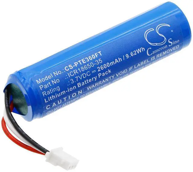 Main image of CS Replacement Battery for Petzl E36NAO,Nao,Nao+,Stirnlampen,Neo PN:ICR18650-35 2600mAh / 9.62Wh