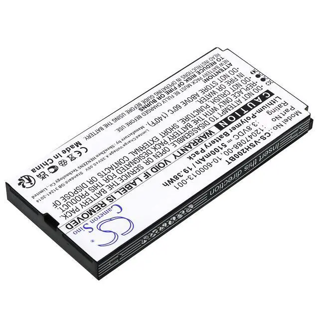 Alt view image 2 of 3 - CS Replacement Battery for Vivint Smart Hub Control Panel,VS-SH2000-C00 PN:12047088-00,10-600013-001 5100mAh / 19.38Wh