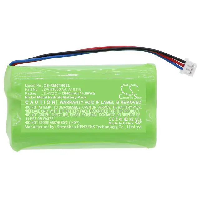 Alt view image 3 of 5 - CS Replacement Battery for Raymarine Smart Controller,Smart Controller Wireless Autopilot Remote PN:2/VH1600 2000mAh / 4.8Wh