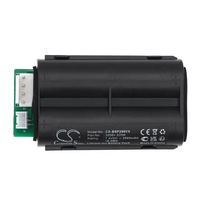 Alt view image 5 of 5 - CS Replacement Battery for Bissell 2992+,2846,2991+,2877,2982+,2877+,2837,2842+,2991,2837+,2992,P295 PN:3050 2500mAh / 18.5Wh