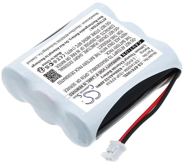 Alt view image 2 of 5 - CS Replacement Battery for Efento NB-IoT PN:ER14505M-1S3P-EFE04 6300mAh / 22.68Wh
