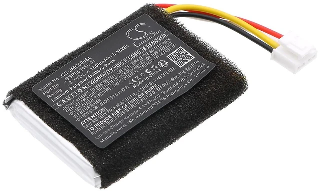 Main image of CS Replacement Battery for JBL Clip 5 PN:GSP853450 01 1500mAh / 5.55Wh