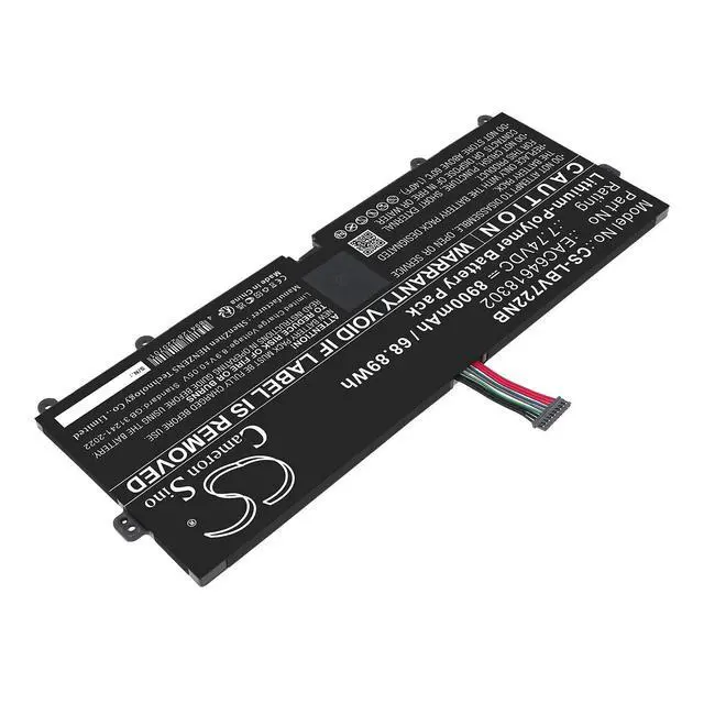 Alt view image 2 of 5 - CS Replacement Battery for LG 15Z90N,15Z90P,15Z990,15ZT90P,16T90P,16Z90P,17Z90N,17Z90P,17Z95 PN:EAC64618302 8900mAh / 68.89Wh
